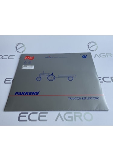 Pakkens Traktör Römork Üçgen Reflektör E37 2 Adet