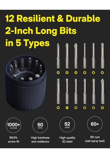 Hoto 3.6v Tornavida Seti Klasik Qwlsd001