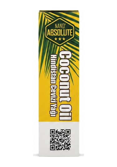 Nano Absolute Coconut Oil Hindistan Cevizi Yağı 50 ML