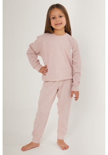 U.s. Polo Assn Line Pembe Kız Çocuk Eşofman Takımı Mint