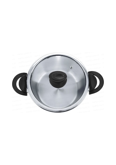 Nehir Silver Matik Paslanmaz Çelik 4 Parça Düdüklü Tencere Seti Gümüş