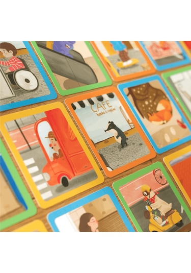 Moritoys Exploring My City - 2in1 Puzzle Ve Bil Bakalım Kim Oyunu