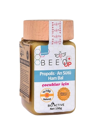 Bee'O Up Propolis Arı Sütü Ham Bal Çocuk 190 Gr