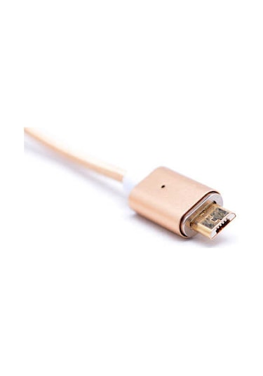 Goocamp Rose Gold Mıknatıslı 8600 Micro Usb Kablo