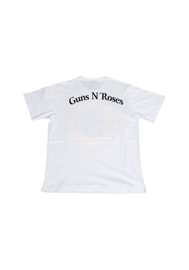 Guns N Roses Tişört Beyaz Çok Renkli