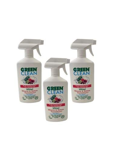 Green Clean Meyve Sebze Temizleyici 500 Ml X 3 Adet