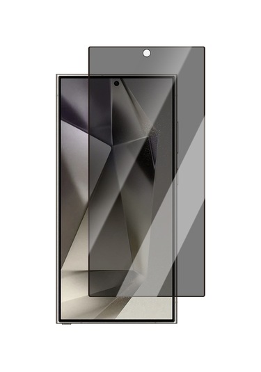 Galaxy S24 Ultra Uyumlu Caseworld Hd Serisi 0.25mm Privacy Hayalet Temperli Cam Ekran Koruyucu
