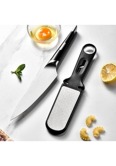 Wondernest Taraflı Lichen Fonksiyonlu 6 Lı Bıçak Bileyici, 6'sı 1 Arada