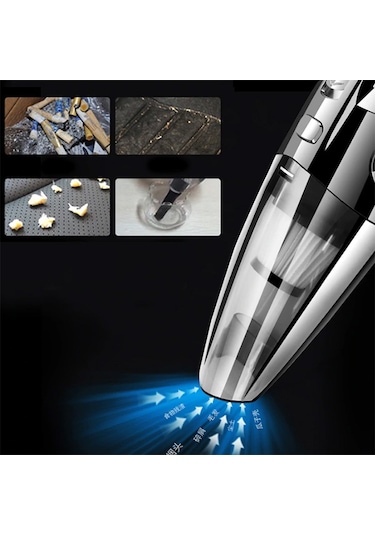 Ally R-6053 Kablosuz Güçlü El Araç-Ev Süpürgesi Kuru Islak 29000- Renk