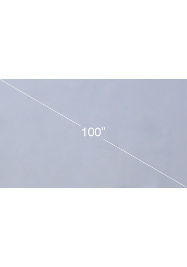 Fastbuy Jeemson 100 İnç Gri Optik Kaplama 16:9 Projeksiyon Ekranı, Kolay Kurulum, Uzaktan Kullanım, Düşük Uzay, Led/lcd Uyuml