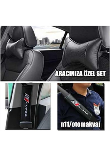 Fiat Linea Facelift Boyun Yastık Emniyet Kemer Kılıfı Ortopedik S