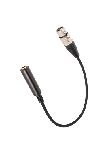 Youtek 6.35mm Dişi Xlr Dişi Adaptör Kablosu - Mikrofon Ve Ses Ekipmanı Bağlantısı İçin Dengeleyici Ve Kararlı Transmisyon