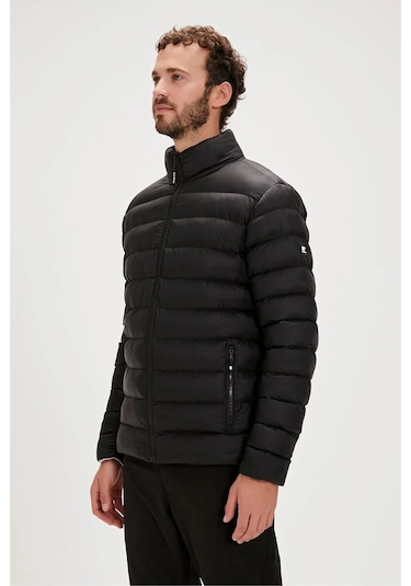 Bad Bear Boss Puffer Siyah Erkek Mont