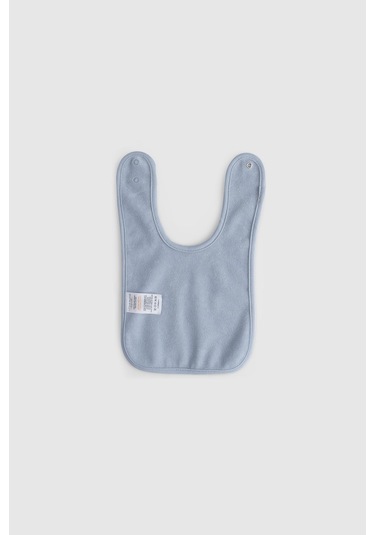 2'li Sıvı Geçirmez Mavi - Ekru Mama Önlüğü Mavi