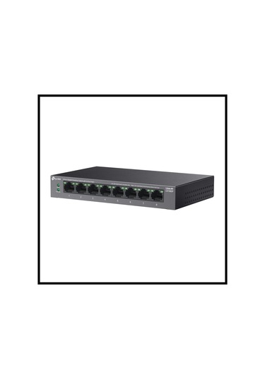 Tp-lınk Ls108gp, Green Tech, 8 Port Gigabit, 8 Port Poe, 62w, Yönetilemez, Metal Kasalı Switch