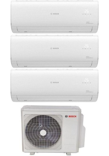 Bosch 42000 BTU 1 Dış + 3 İç Ünite (12+18+24) Duvar Tipi Multi Inverter Split Klima