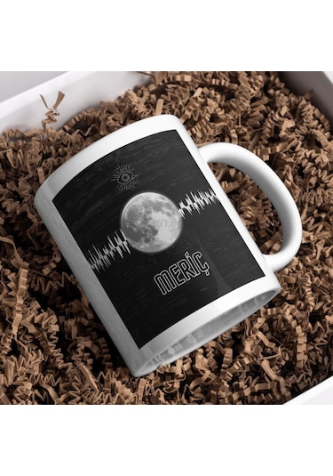 Kişiye Özel Dolunay Kupa Ve Gecelambası Hediye Seti