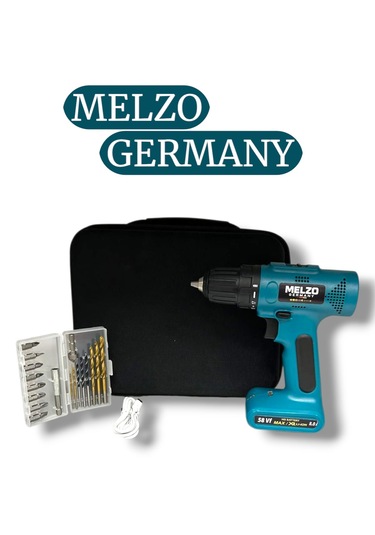 Melzo Germany MLZ7577 58 VF Darbeli Matkap Mavi
