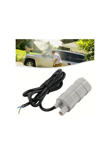 Honeybeeshop 1 Adet Yüksek Akışlı Daldırma Su Pompası Dc 12v 1000l S 5m Kablo Siyah Plastik Karavan Kamp Gölet Akvaryum Düşük Gürültü 45db