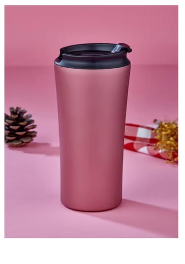 Optimum 400 Ml Bardak Termos Paslanmaz Çelik Cooker 2050 Pudra - Pembe
