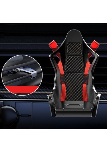 Suntek Araç Telefonu Hava Firar Montajı Kırmızı