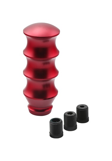 Wezone Alüminyum Vites Topu, 8/10/12mm Adaptörlü, Manuel Ve Otomatik Vitesler İçin, Kırmızı, Evetli Kuru Tutuş, Evetli Yüksek Kalite