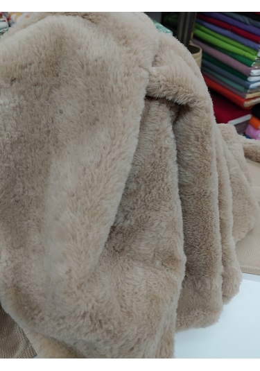 Toskana Peluş Kumaş Sütlü Kahve