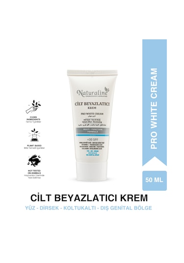 Pro White Cilt Beyazlatıcı Krem +30 Spf Koruma 50ml