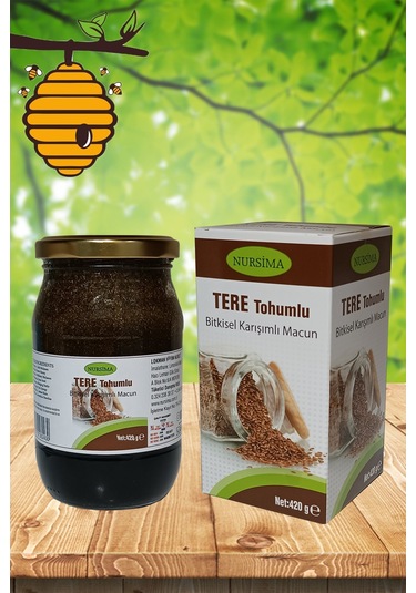 Nursima Tere Tohumlu Bitkisel Karışımlı Macun 420 G