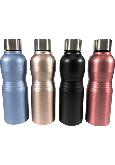 Padalink 750ml Siyah Dışarıda Kullanıma Uygun Paslanmaz Çelik Isı Saklama Bardak, Spor Ve Araçlarda Kullanım, Su İçmek İçin Pratik Çok Renkli