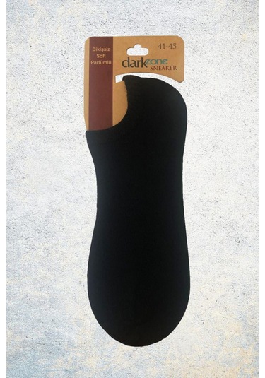 Siyah Sneaker Çorap 0101 Çok Renkli