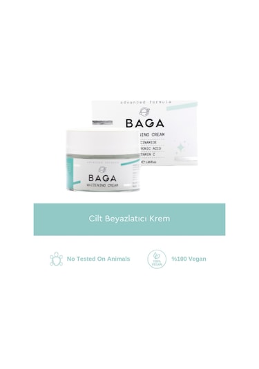 Baga Cilt Beyazlatıcı Krem 50 ML