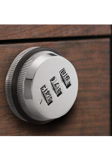 Kod Kilidi Kodlu Çekmece Dolap Kilidi Dijital Mekanik 3 Haneli Kombinasyon Kodu Çinko Alaşımı Dolap Dolap Çekmece Posta Kutusu