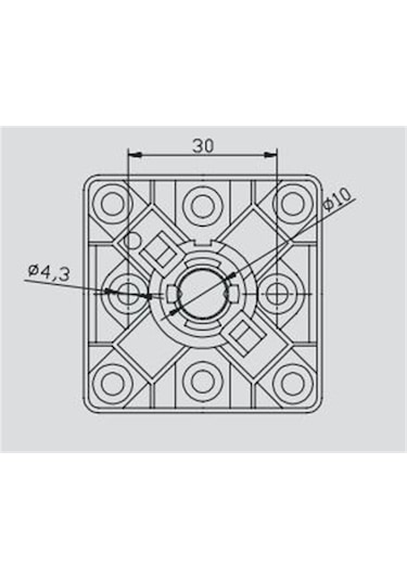 Legrand Karyum 629066 32 Amper Trifaze Enversör Pako Şalter