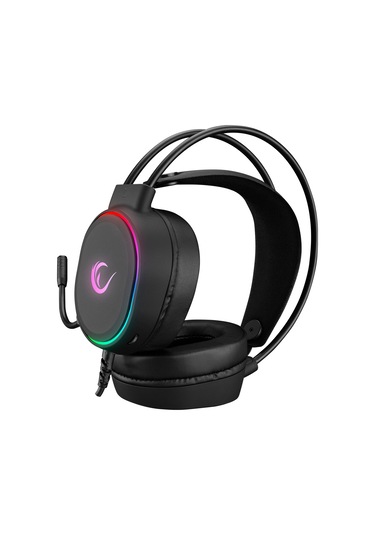 Rampage Kulaklık Rogue Sıyah Usb Rgb Ledlı Gamıng Esnek Mıkrofonlu Oyuncu