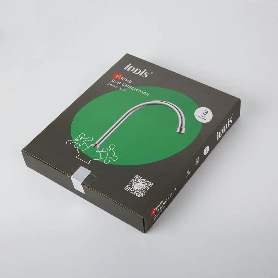 Iddıs Mutfak Musluğu, J Şekilli, Paslanmaz Çelik, Krom 139624244 Krom