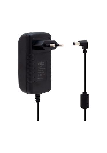 WEKO 21 VOLT - 1 AMPER 5.5*2.5 UÇLU ŞARJLI MATKAP ADAPTÖRÜ YERLİ