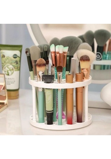 45 Gözlü Toka Saklama Kutusu Çok Fonksiyonlu Büyük Kapasiteli Makyaj Fırçası Saklama Kutusu Masa Düzenleyici Takı Sergileme Standı Diğer