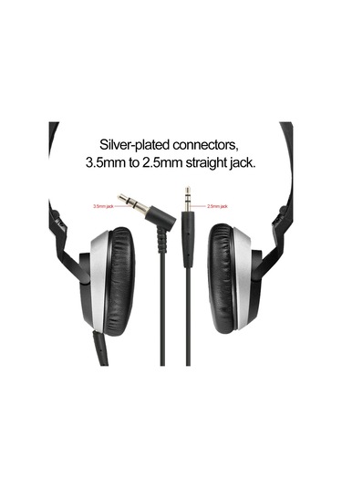 Jms Bose Oe2 Kulaklık Kablosu Hattı İçin 3.5 Mm - 2.5 Mm Ses Kablosu