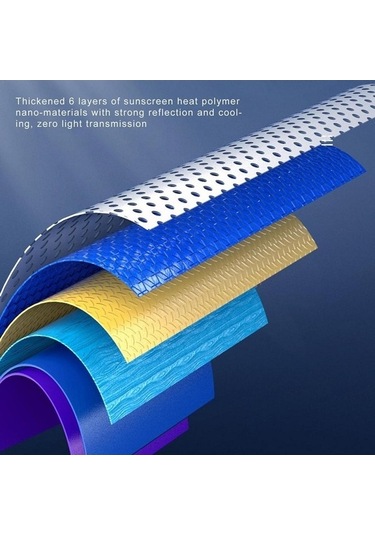 Dancemonkey 70-135 Cm + 4 Adet Örgü Yan Perde Araba Ön Cam Geri Çekilebilir Güneş Koruma Perdesi