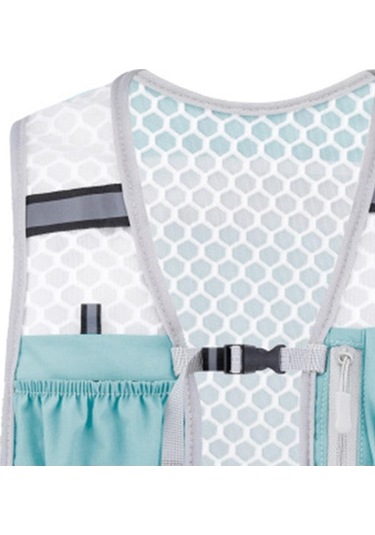 Pazly Hidrasyon Yeleği Hafif Günlük Sırt Açık Mavi Renk Açık Mavi