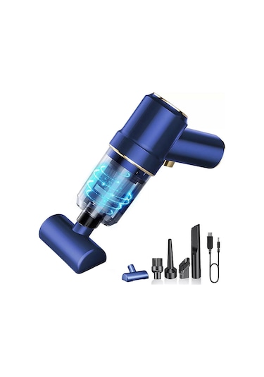 Araba Elektrikli Süpürgesi Yüksek Emiş Gücü Islak Ve Kuru Şarj Edilebilir Taşınabilir El Tipi Mini Elektrikli Süpürge Ev Ve Arabalar İçin 3826