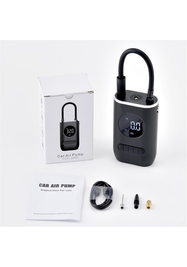Padalink Taşınabilir Kablosuz Araç Hava Pompası, 150psı 70w, Led Ekranlı, Otomatik Durdurma, 4000mah Pil, Dört Şişme Modu, Fren & Spor Topları İçin