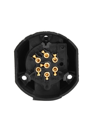 Geeroyoo 12v 7 Çekirdekli Sırt Çekici Soketi - Su Geçirmez, Dayanıklı - Ticari Araç, Kamyon, Çekici İçin