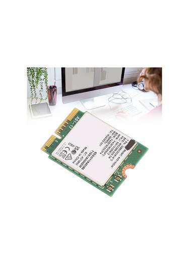 Tenfowee M.2 Key-e Ax211ngw Kablosuz Ağ Kartı, 2400mbps Hız, Bt5.2, 2.4/5/6ghz Üç Frekans, 802.11ax, Plug & Play, Dayanıklı Pcb