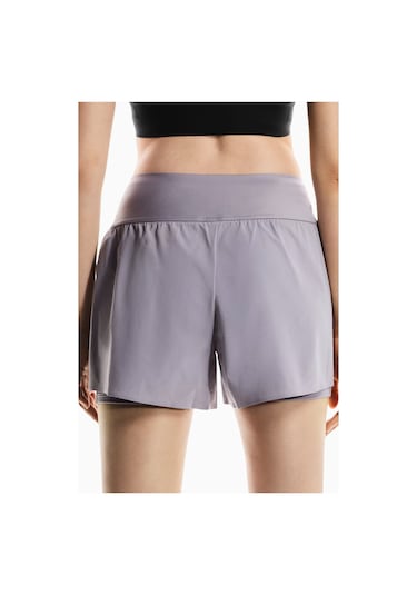 On Court Shorts Kadın Tenis Şortu Performans Tasarımı Mor
