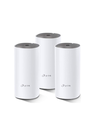 TP-Link Deco E4 1200 Mbps 5 GHz Wi-Fi Mesh Sistemi 3'lü