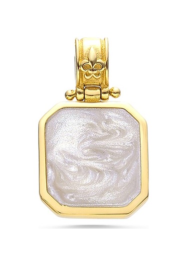 Sefa Gold 14 Ayar Altın Beyaz Mineli Kolye Ucusfklu047
