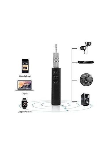 Bluetooth Aux Kiti Araç Kiti 3.5 Mm Aux Ses Bluetooth Adaptör