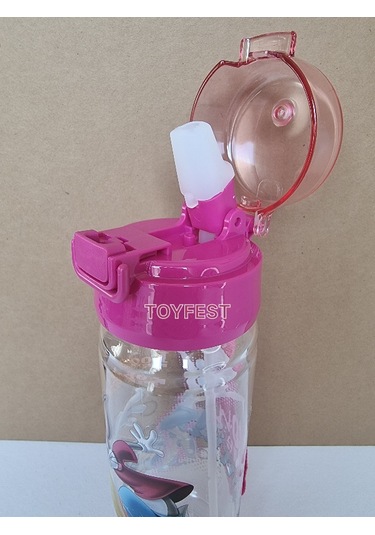 Pipetli Suluk Matara - Kilit Kapaklı Looney Tunes Lisanslı Temalı - 500 Ml